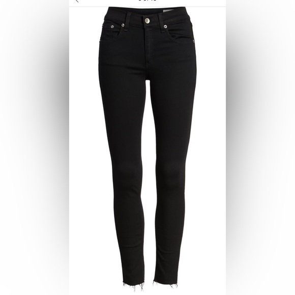 rag & bone ankle skinny jeans - Picture 2 of 3